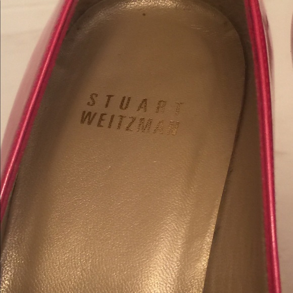 Stuart Weitzman Pink Pointed Toe Pumps Heels - Picture 5 of 7